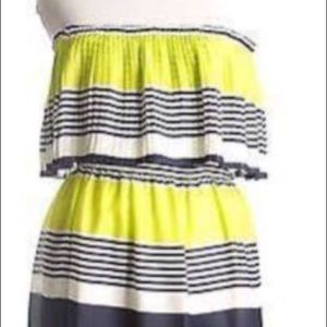 Max & Cleo Strapless Pleated Dress NWT XL